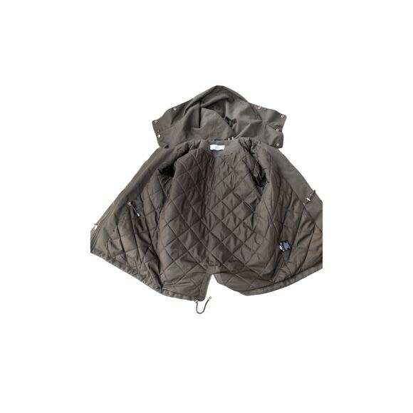 Tahari Women’s Hooded Utility Parka Jacket Medium Excellent Condition - Picture 4 of 6